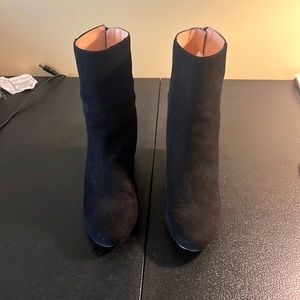 Gorgeous J.Crew Black Suede Booties